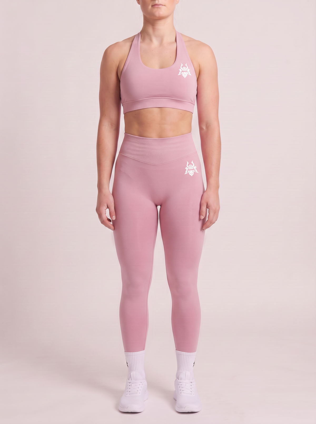 Kata Legging in Sakura pink, front view