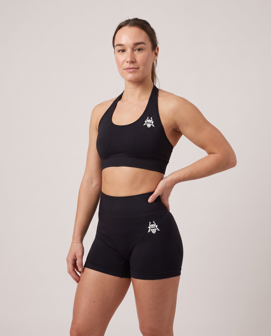 Kata Halter Bra - Black